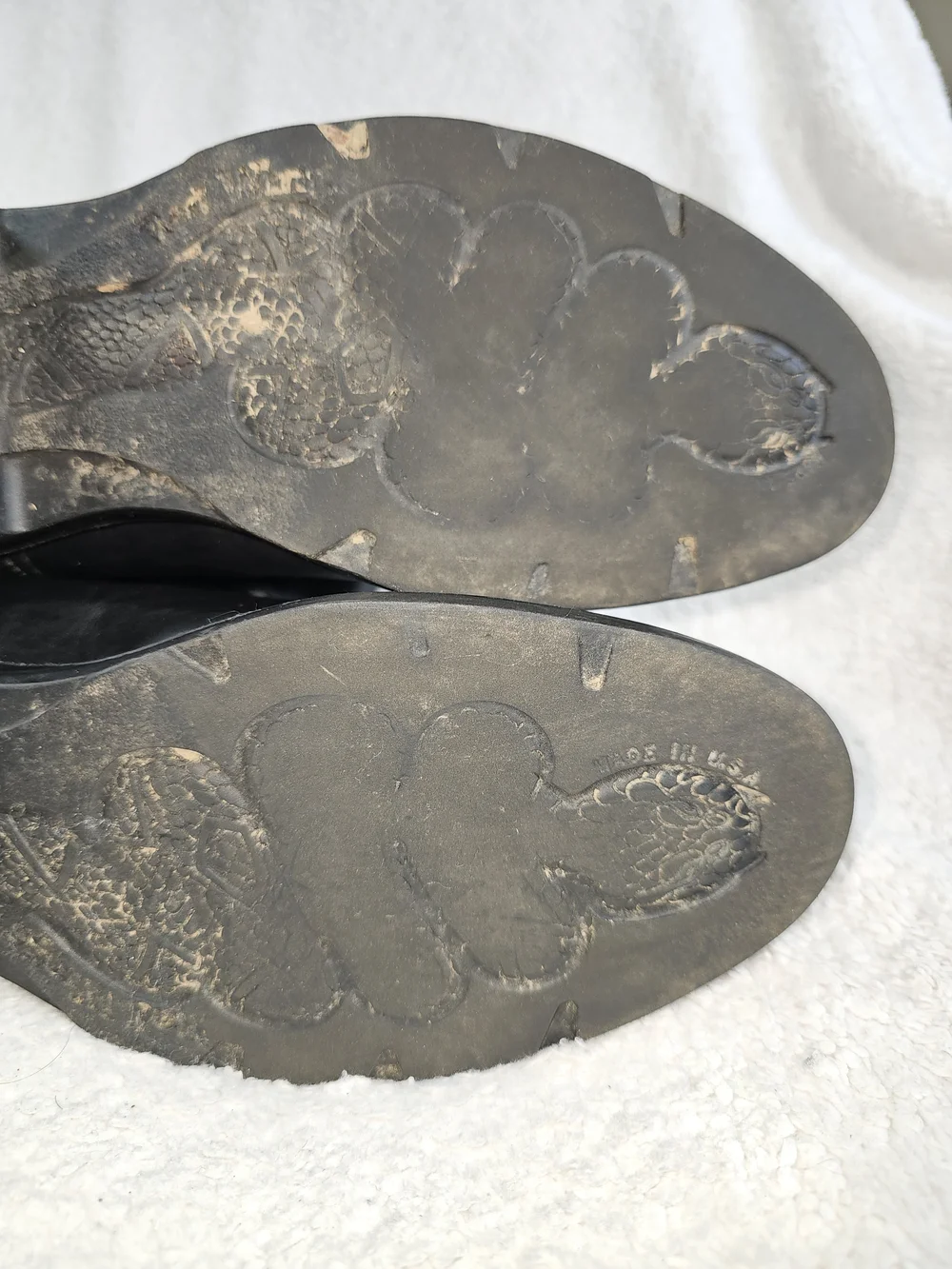 Red Wing Boots Pecos Boots Leather  Black Size 9.5. - Picture 11 of 13